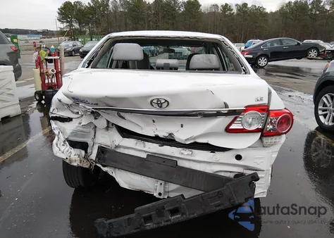 2011 Toyota Corolla Le из США, поврежденный, VIN 2T1BU4EE1BC593708